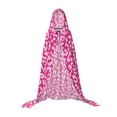 thumbnail image 7 of Honeii Leopard Print Poncho Cape, Cloak Coat, Snuggly Hooded Wearable Blanket, Hooded Cape For Teenagers,Halloween Costumes-Small, 7 of 7
