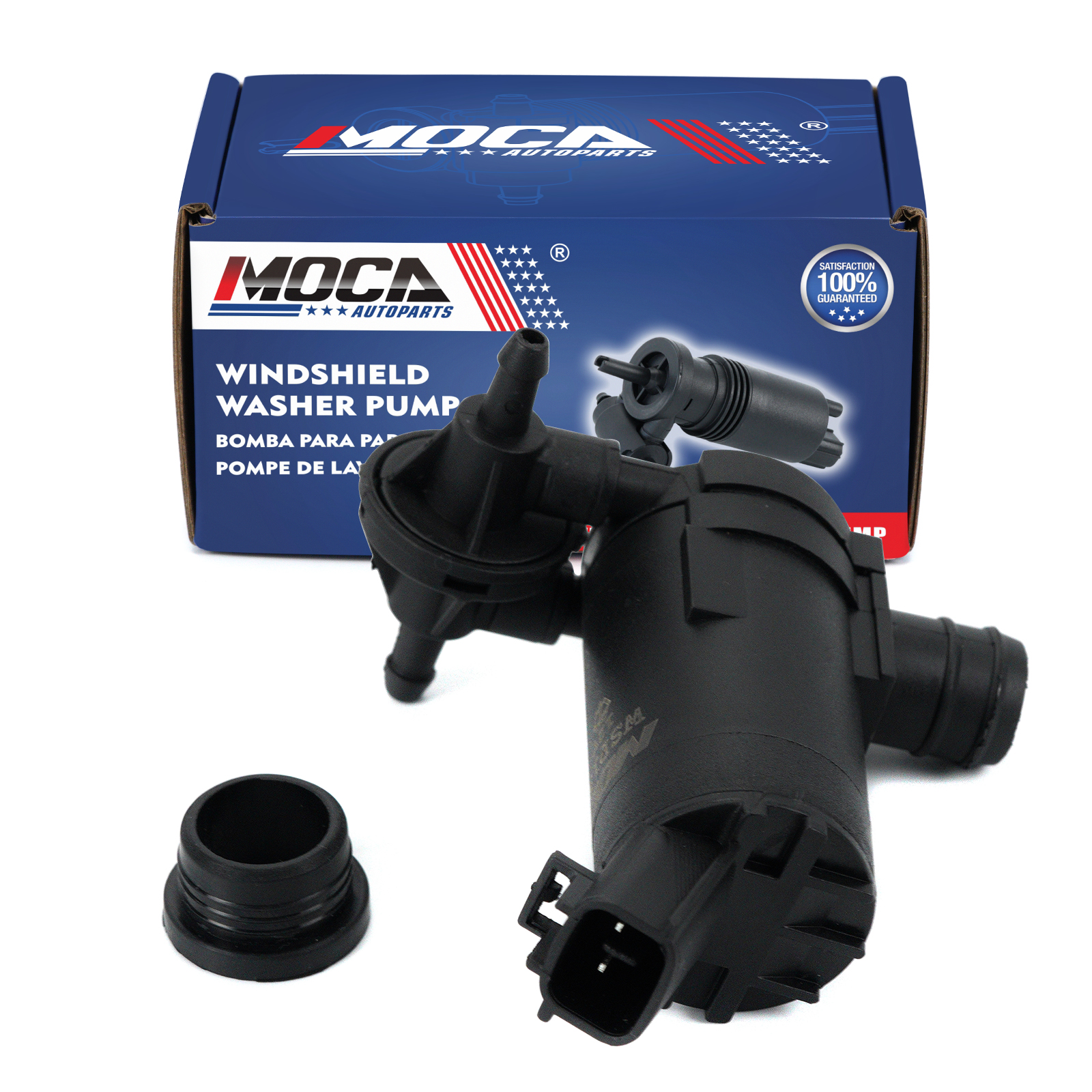 Front Or Rear Windscreen Washer Pump For Vauxhall Astra J Mk6 2010-2016 – 13250357