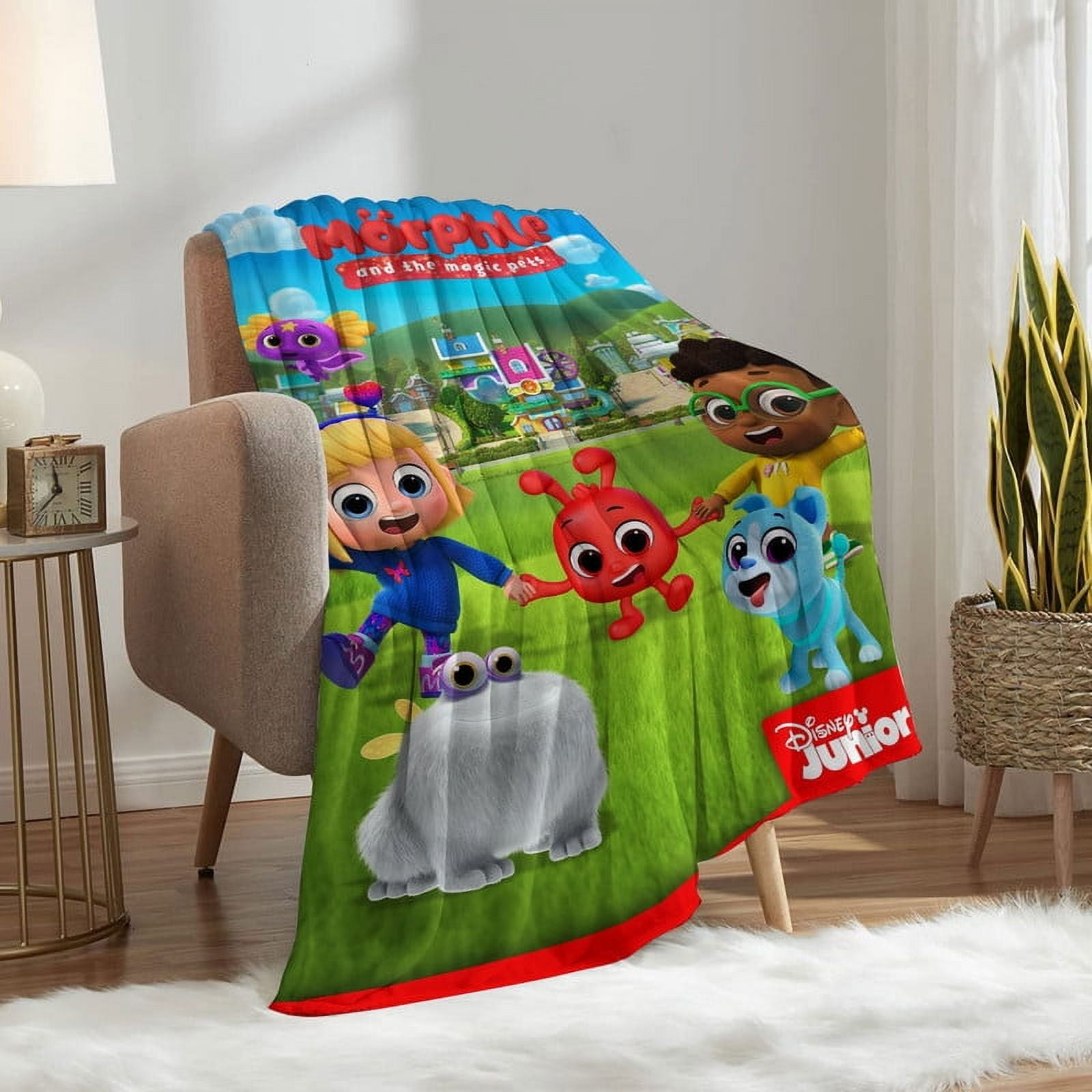 Morphle Throw Blanket Gifts for Fans Lover Girls Boys Women Present Hoodie Him Bed 30"x40"