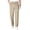 3# Khaki, variant on Mens Pull On Stretch Relaxed Fit Smart Casual Pants - Comfy Stretch Breathable Pants for Men Over 50 Blue M
