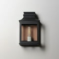 thumbnail image 4 of 40912CLACPBO Maxim Lighting Savannah VX - 1 Light Small Outdoor Wall Mount-12.5 Inches Tall and 7.75 Inches Wide-Antique Copper/Black Oxide Finish, 4 of 5