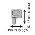 thumbnail image 2 of HONMEET 32-Piece Zipper Repair Kit for Clothes Sewing with Alloy Zipper Stops, Pins, and Essential Accessories Set, 2 of 7