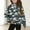 Dark Gray, variant on Bnwani Sweatshirt Girls Zip Mock Neck Long Sleeve Half Zip Crop Fleece Sweatshirt Camouflage Pullover