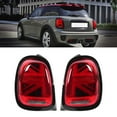 thumbnail image 4 of Tail VLAND JCW Union Jack Full LED Tail Lights Red Lens Fits For F55 F56 F57 2014-2020, 4 of 8