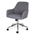 thumbnail image 4 of Workspace by Alera Mid-Century Task Chair, Supports Up to 275 lb, 18.9 to 22.24 Seat Height, Gray, 4 of 5