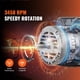 thumbnail image 3 of Motor eléctrico de compresor de aire VEVOR 5HP 230V 25A 3450RPM, 3 of 9