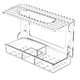 thumbnail image 2 of Comedero de plástico para ventana, diseño transparente, montaje con ventosa, sin perforaciones, para observación de aves, accesorio para jaula de pájaros mascota, 2 of 6