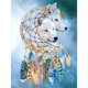 thumbnail image 2 of Cuadros Decorativos 5D bricolaje taladro redondo completo diamante pintura lobo Kit decoración del hogar arte artesanal (sz2519), 2 of 8