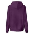 thumbnail image 6 of Lmnyox Oversized Hoodies for Women Long Sleeve Hooded Sweatshirts with Pocket Fall Loose Drawstring Pullover, 6 of 6