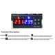 thumbnail image 5 of Controlador de Temperatura del Termostato Digital STC-3008 TermóMetro Sensor HigróMetro 12V 24V 220V, 5 of 8