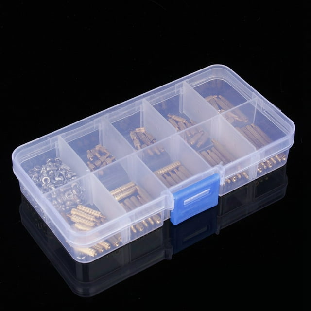 270Pcs Mâle Femelle M2 Laiton Entretoise PCB Conseil Vis Écrou Assortiment
