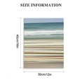 thumbnail image 3 of Creowell  Abstract Beach Canvas Wall Art Decor, Shore Light Grey Paintings Prints, Gallery Wrapped Coastal Pictures Seascape Artwork for Bedroom Living Room Office Decoration 12x16 in, 3 of 5