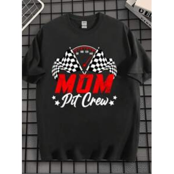 EWH Mom Pit Crew Birthday Party Racing Lovers Racing Family T-Shirt