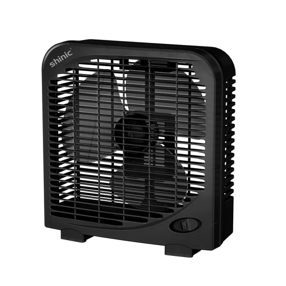 Ventilador de sobremesa Shinic 10 de 2 velocidades, silencioso y con fuerte flujo de aire