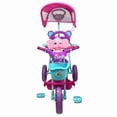 thumbnail image 3 of Triciclo Con Toldo Y Barra de Empuje Trendy Kids Elefante Rosa, 3 of 5