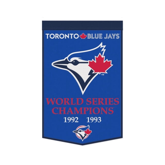 Toronto Blue Jays - World Series Champions Wool Banner (24 x 38")