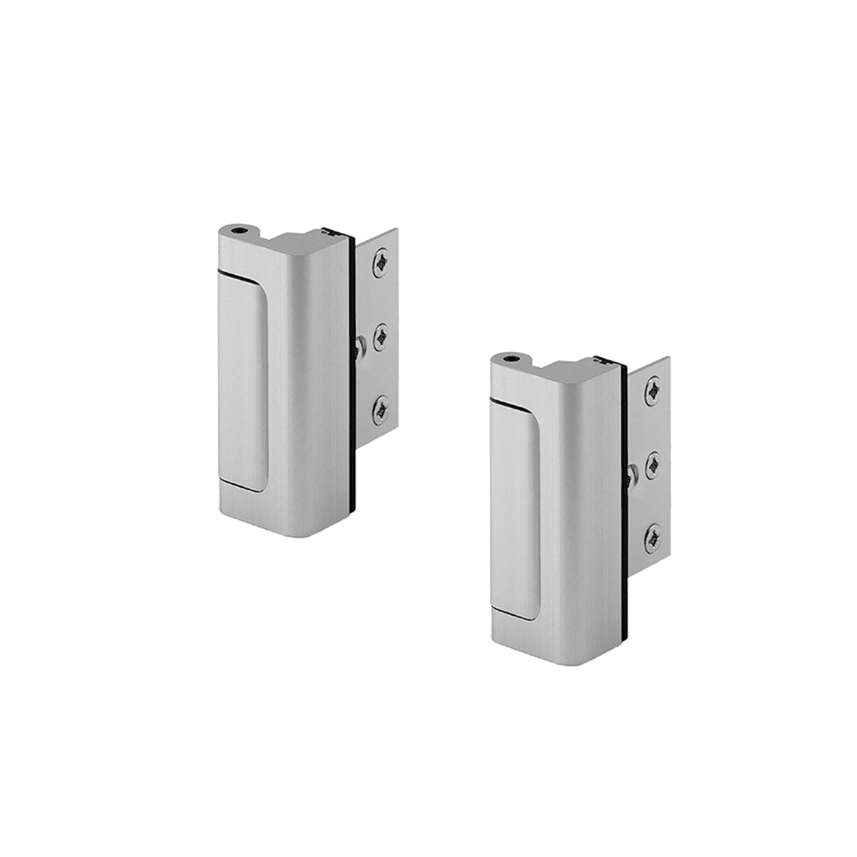 2 Pack Home Security Door Lock Withstand 800 Lbs For Inward Swinging