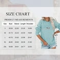 thumbnail image 2 of SWQZVT Sweatshirts for Women Long Sleeve Casual Pullover Tops Fashion Fall Cute Pleated Knit Blue Womens Sweatshirt L, 2 of 6