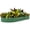 Green with anti-cut strips, variant on 8x4x1.5 FT Galvanized Metal Raised Garden Bed, Weather-Resistant & Easy Assembly Outdoor Planter Box for Vegetables, Flowers, Herbs, Large Elevated Garden Kit – Green