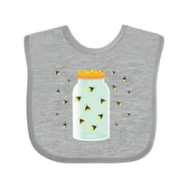 Inktastic Fireflies Summer Vacation Boys or Girls Baby Bib