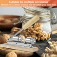 Jetcloudlive Heavy Duty Pecan Nut Cracker Tool, Adjustable Walnut