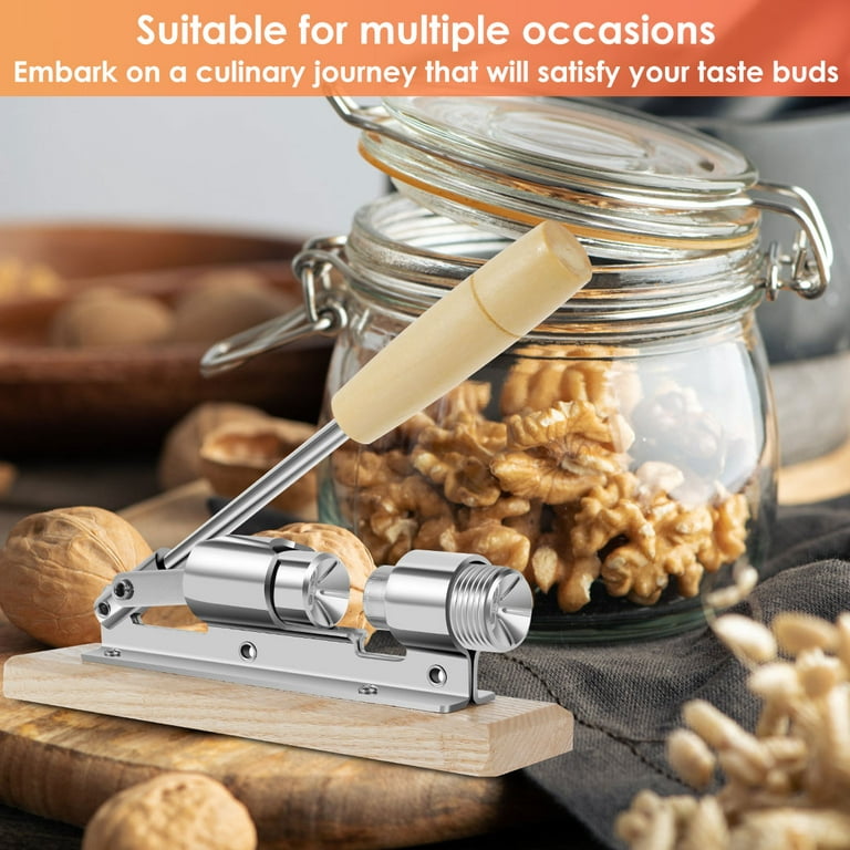 DEBIDSTL Portable Nut Cracker for All Nuts Kitchen Gadgets Tool Sheller  Walnut Opener Plier Alloy Opener Nutcracker Seafood Pistachio Cuter Kitchen