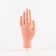 thumbnail image 1 of Practica las puntas de las uñas, entrenador de arte, herramienta de entrenamiento de mano, maniquí falso flexible y movible, herramienta de manicura para manos izquierdas, 1 of 5