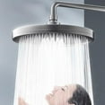 Leke 230MM Big Panel Rainfall Shower Head 6 Modes High Pressure Showerhead Large Flow