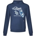 thumbnail image 2 of Men's Levelwear Navy Tampa Bay Rays Sunrise Relay Hoodie, 2 of 3