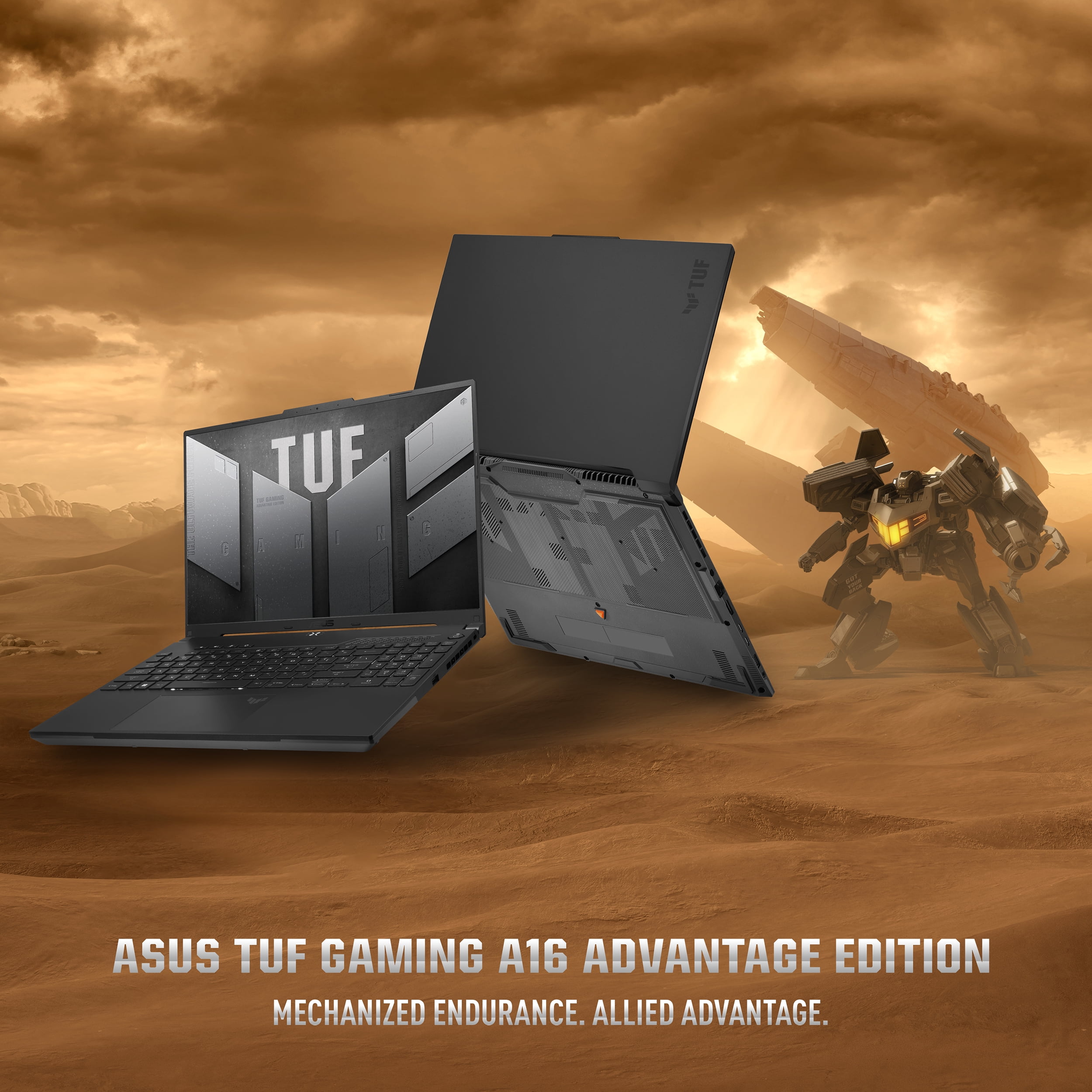 ASUS TUF Gaming A16 (2023) Gaming Laptop, 16” FHD+ 165Hz, 100% SRGB Display, AMD Radeon RX 7600S, AMD Ryzen 7 7435HS, 16GB DDR5, 1TB PCIe 4.0 SSD, Wi-Fi 6, Windows 11, FA617NSR-DS71-CA