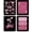 Bow(Black and Pink), variant on Dorm Decor, Dorm Room Essentials for Girls, Coquette Room Wall Artr for Girls Room, Trendy Pink Bows Wall Art, College Apartment Decor Aesthetic 8x10 Set of 4 Unframed