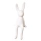 thumbnail image 5 of Figuras de conejo sentado de cerámica, esculturas de animales para estanterías de hoteles y oficinas. L blanca, 5 of 9