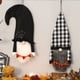 thumbnail image 4 of Kearding Festival de muñecas sin rostro de Halloween Puerta colgante Ventana Chimenea Decoración de Comedor Bar Café Adorno lindo Cumpleaños Kits de decoración para fiestas Blanco negro Kearding HA069010-01, 4 of 6