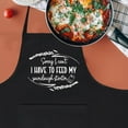 thumbnail image 5 of Funny Aprons for Women with Pockets, Cute Cooking Baking Kitchen Aprons for Mom Chef, Gifts for Birthday Christmas, 5 of 6