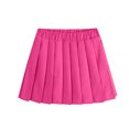 thumbnail image 6 of Ynynloco Girls Casual Mini High Waist Stretchy Flared Pleated Skater School Uniform Skirts, 6 of 7