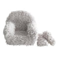 thumbnail image 2 of Fotografía de bebé Sofá Pequeño Sofá Asiento Fondo Decorativo con Cojín Almohada Blanco, 2 of 9