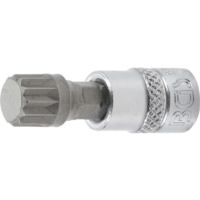 DADO CON PUNTA SPLINE (XZN) | 1/4 | M10 | BGS 2506