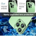 thumbnail image 5 of KONEE Camera Lens Protector Compatible with iPhone 13 Pro/ 13 Pro Max, 9H Tempered Glass Screen Protector, Metal Protective Lens Cover for iPhone 13 Pro/ iPhone 13 Pro Max - Green, 5 of 7