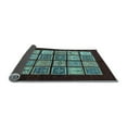 thumbnail image 2 of Ahgly Company Indoor Rectangle Oriental Light Blue Modern Area Rugs, 7' x 10', 2 of 4