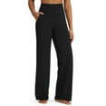 thumbnail image 4 of G4Free BareFeel Yoga Pants Women Wide Leg Pants with Pockets High Waisted Dress Pants Comfy Sweatpants Sweatpants, 4 of 8