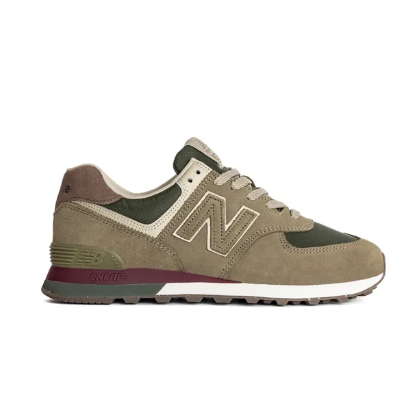 New Balance 23FW 574 Lifestyle Uniex Sportswear Sneaker Shoe Brown D NWT U574UBB