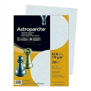 Astroparche(R) Specialty Cover Stock, 65 Lb, 8 1/2in. x 11in., 30% Recycled, Astroparche Blue, Pack Of 250 Sheets