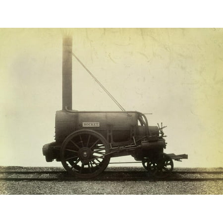 The 'Rocket', locomotive designed by George Stephenson in 1829, c1905 Print Wall