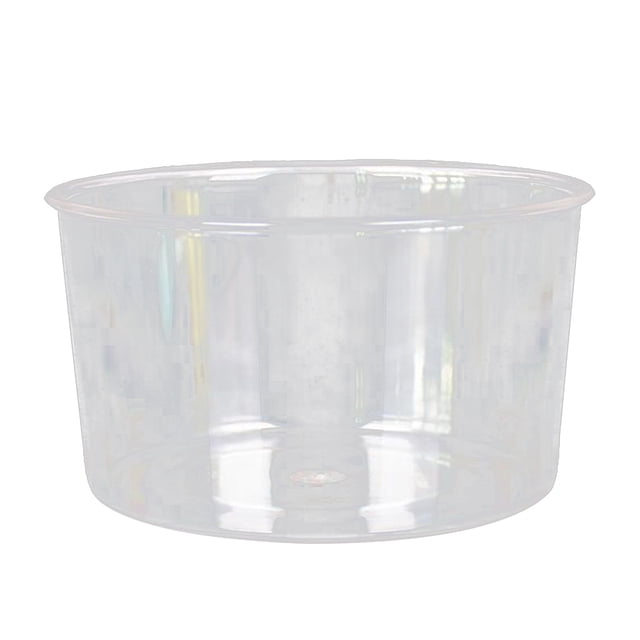 Tazón Redondo de acrílico Sunnimix Ensalada de Fiesta 14cm Tazón para mezclar