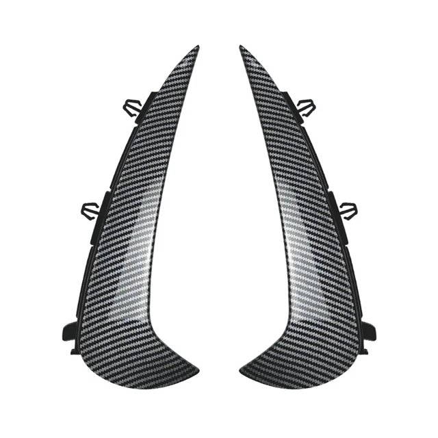 Car Rear Bumper Splitter Lip Body Kit Spoiler Air Vent Cover Sticker For Mercedes-Benz GLC-Class X254 AMG Line 2023-2024