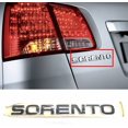 thumbnail image 1 of SORENTO Logo Rear Trunk Lid Gold Emblem For KIA 2011-2014 Sorento R OEM Parts, 1 of 1