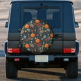 thumbnail image 5 of Kll Autumn With Pumpkins Tire Cover,Universal Wheel Tire Cover For Trailer, Rv, Suv, Truck,Camper And Many Vehicle,(15 Inch), 5 of 8