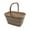 Apricot, variant on SAMMART 12L (3.1 Gallon) Collapsible Rectangular Handy Bucket/Multiuse Foldable Water Pail for Camping, Fishing