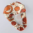 thumbnail image 6 of Halloween Scrub Caps Pumpkin Surgical Caps for Women Adjustable Tie Back Working Hat Nurse Headwear, 6 of 6