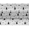 thumbnail image 4 of oneOone Velvet White Fabric Merry Christmas Craft Projects Decor Fabric Printed By The Yard 58 Inch Wide-ROS, 4 of 5